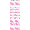 Abstraction Layers Poppy Pink