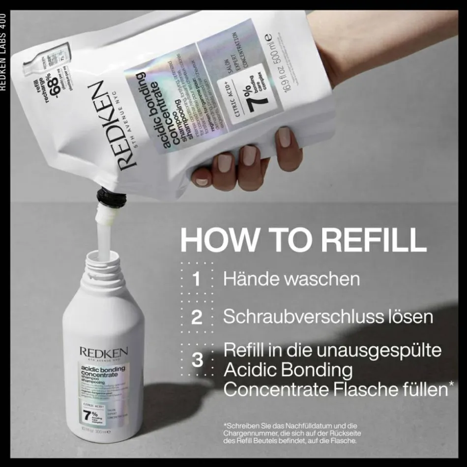 acidic bonding concentrate Shampoo Refill 500 ml