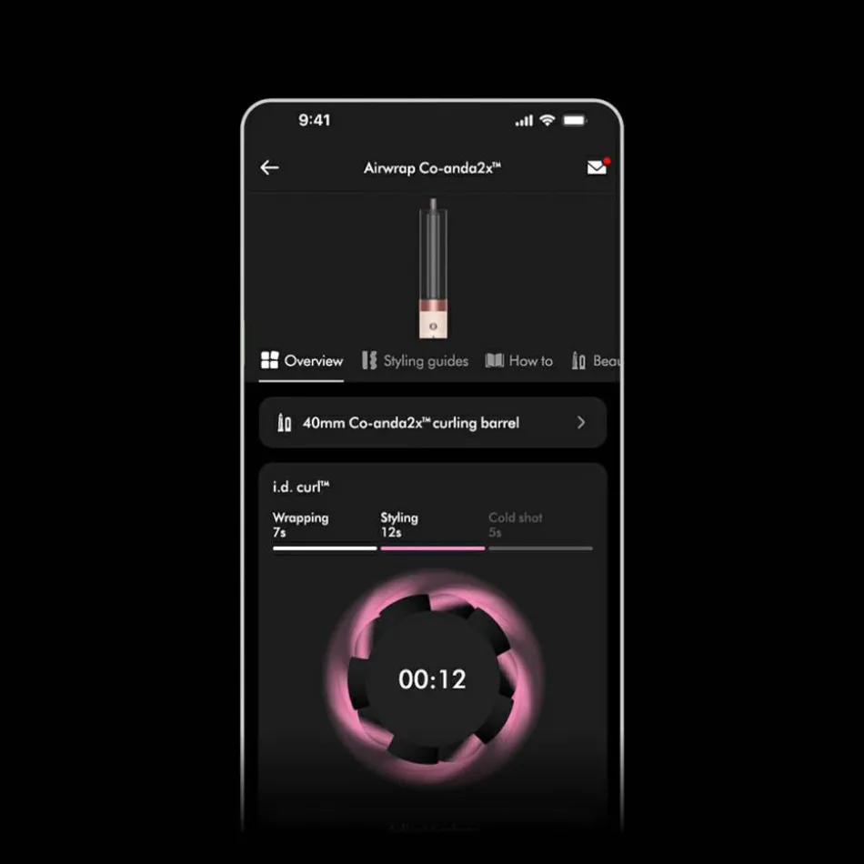 Airwrap Co-anda2x™ Multi-Haarstyler und -trockner Ceramic Pink/Roségold