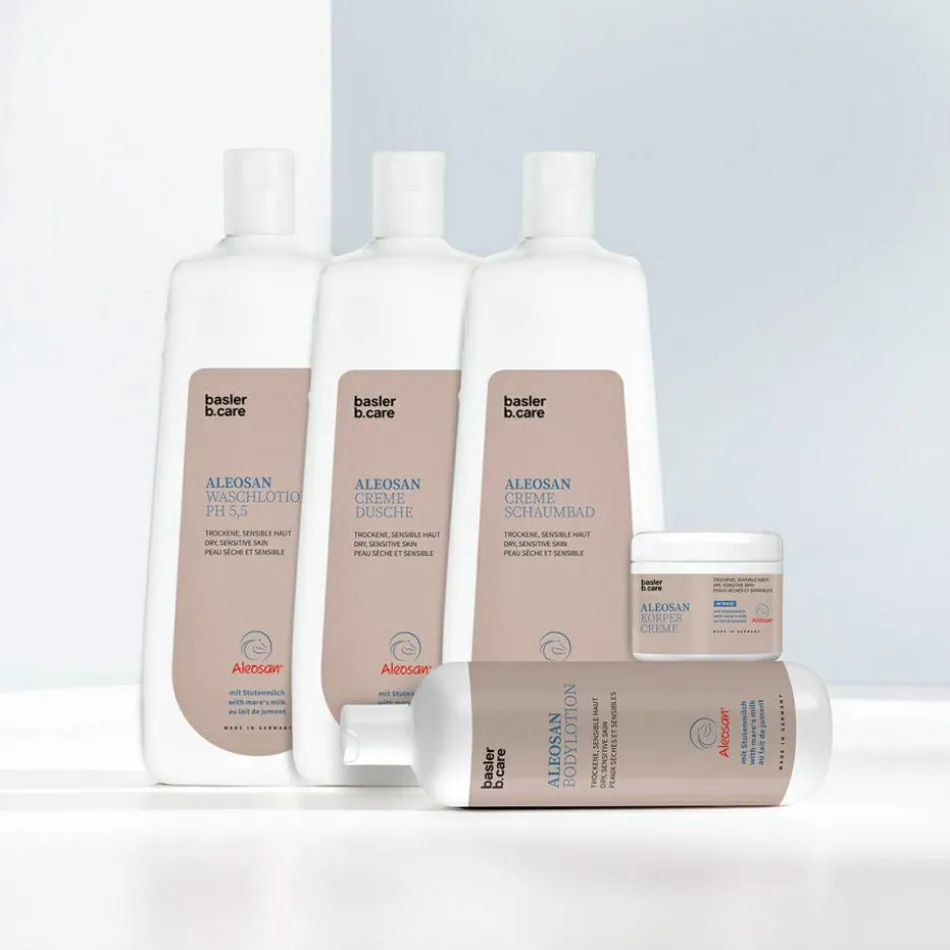 Aleosan Cremeschaumbad Sparflasche 1 Liter