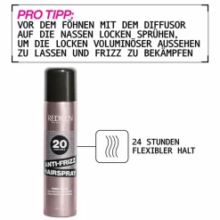 Anti-Frizz Haarspray mittlerer Halt 250 ml