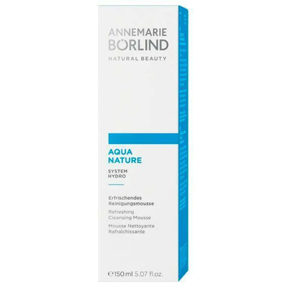 AQUANATURE SYSTEM HYDRO Erfrischendes Reinigungsmousse 150 ml