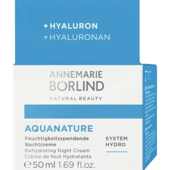 AQUANATURE SYSTEM HYDRO  Feuchtigkeitsspendende Nachtcreme 50 ml