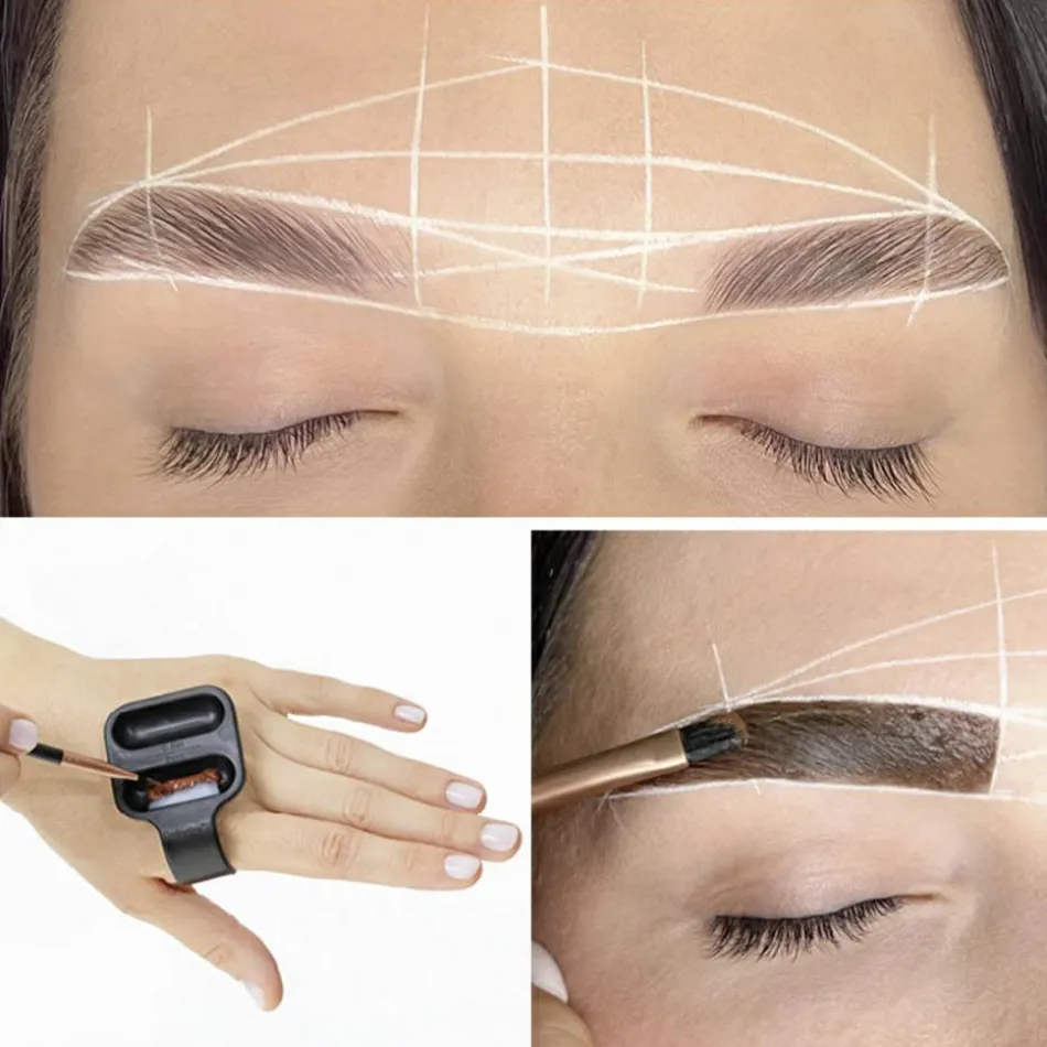 Augenbrauen- und Wimpernfarbe