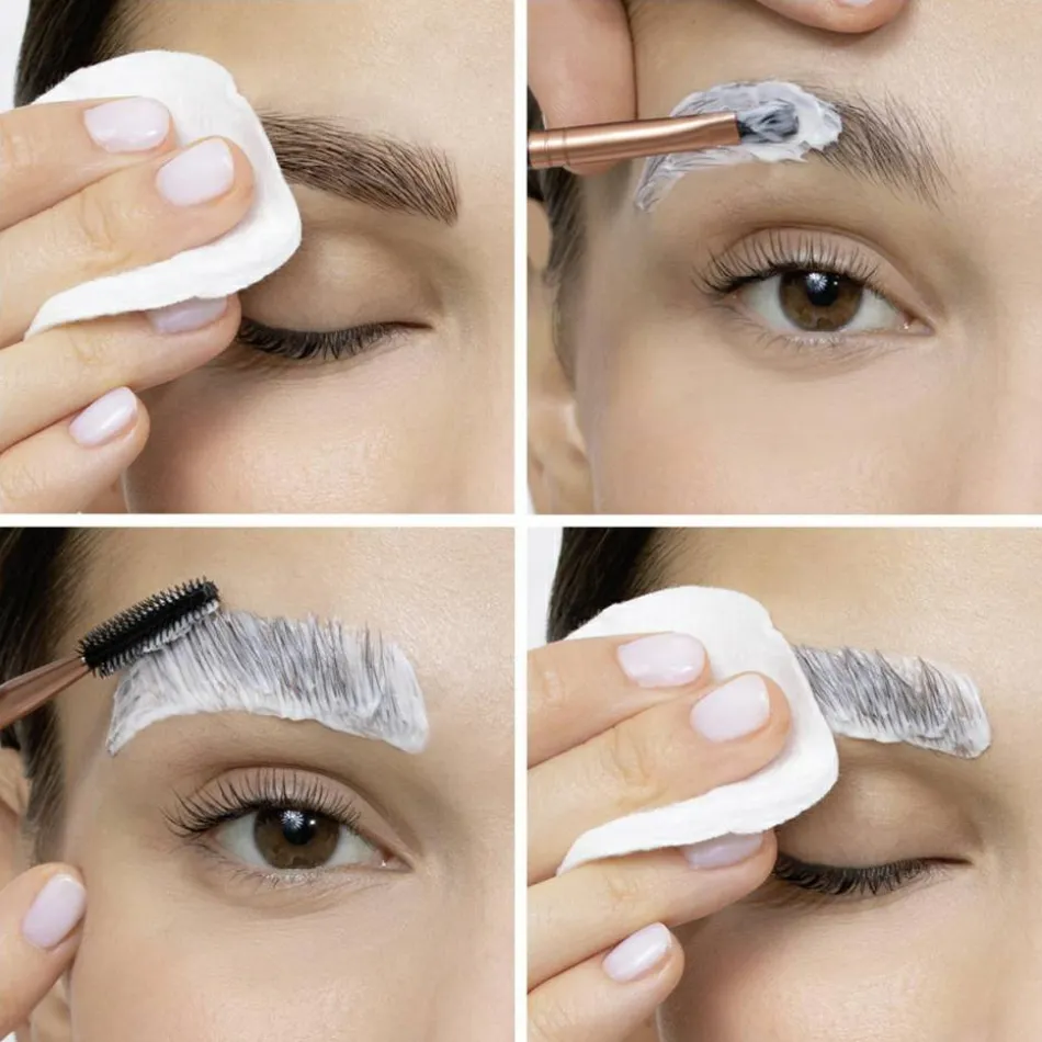 Augenbrauen- und Wimpernfarbe