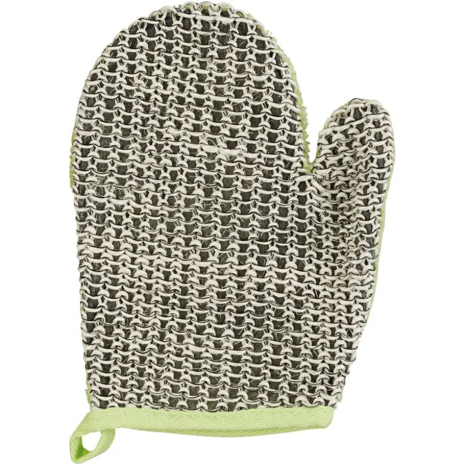 Bade Massagehandschuh Bambus und Sisal