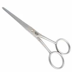 Bart- und Haarschere mit Mikroverzahnung rostfrei, 12 cm