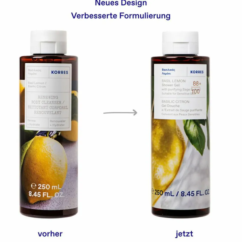 BASIL LEMON Duschgel 250 ml