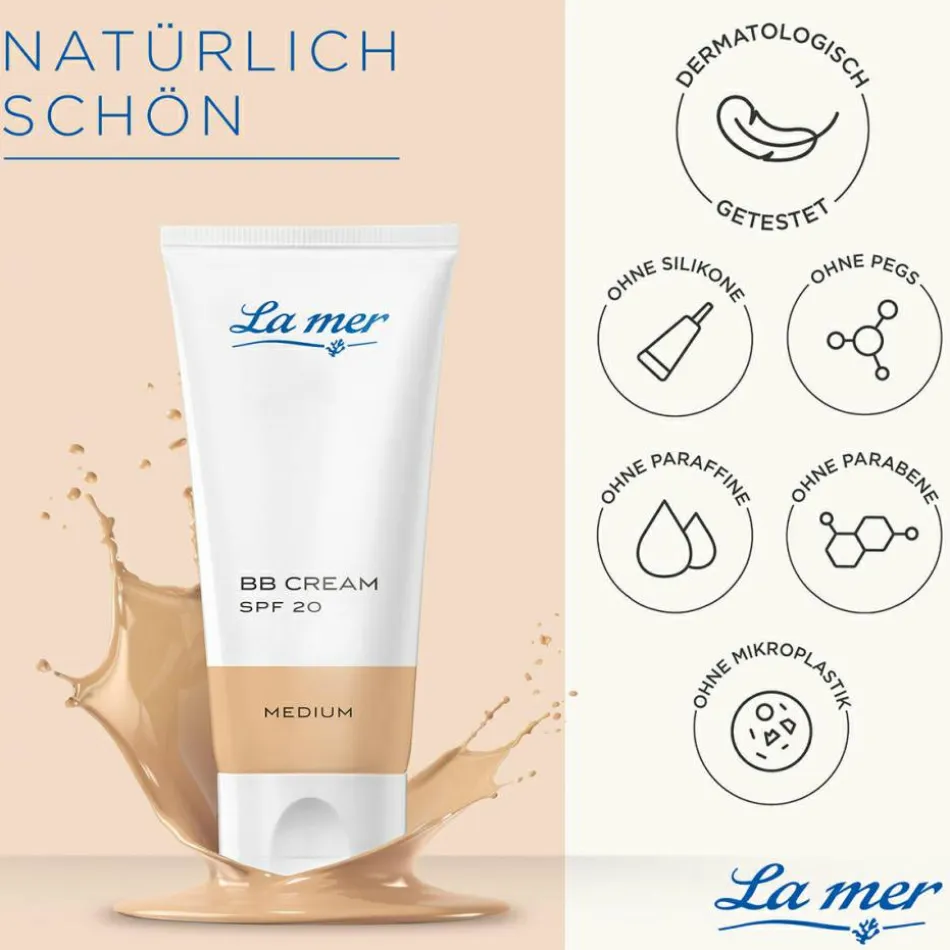 BB Cream SPF 20 medium, 50 ml