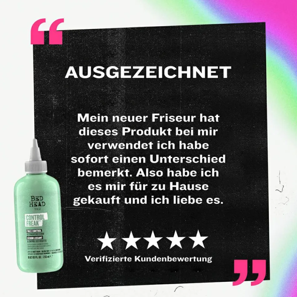 BED HEAD Control Freak Serum 250 ml