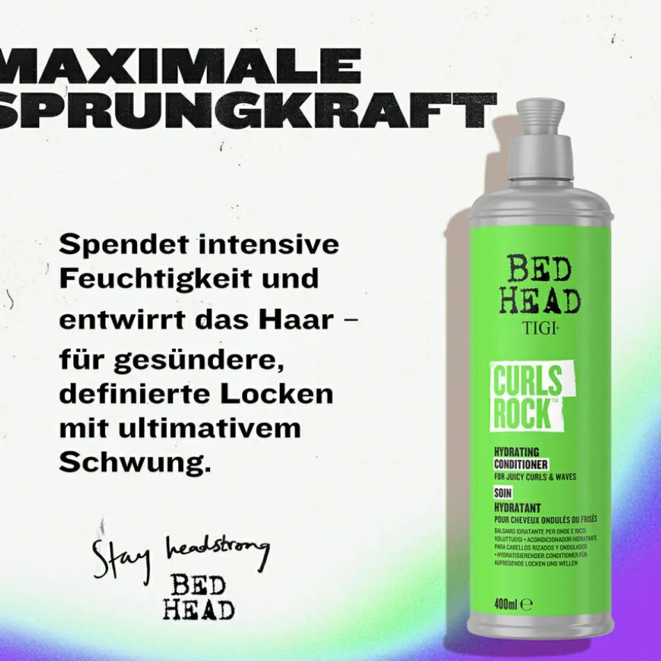 BED HEAD Curls Rock Hydrating Conditioner 400 ml