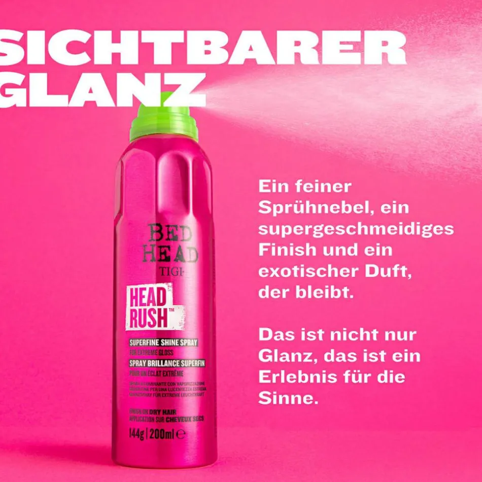 BED HEAD Headrush Superfine Shine Spray 200 ml
