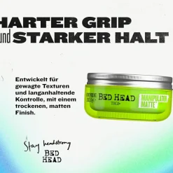 BED HEAD Manipulator Matte Styling Paste starker Halt 57 g