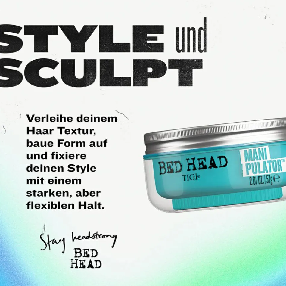 BED HEAD Manipulator Styling Paste starker Halt 57 g