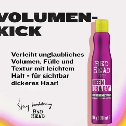BED HEAD   Queen For A Day Thickening Spray 311 ml