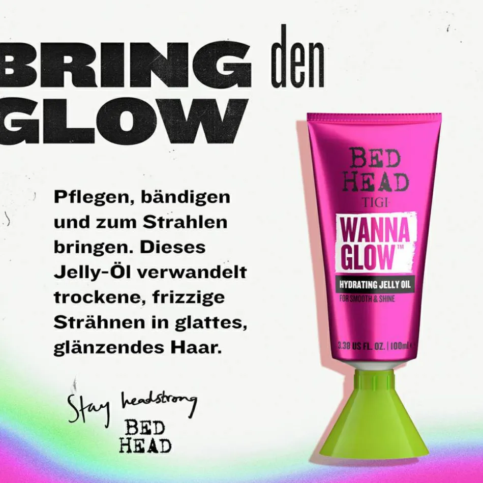 BED HEAD Wanna Glow Hydrating Jelly Oil 100 ml