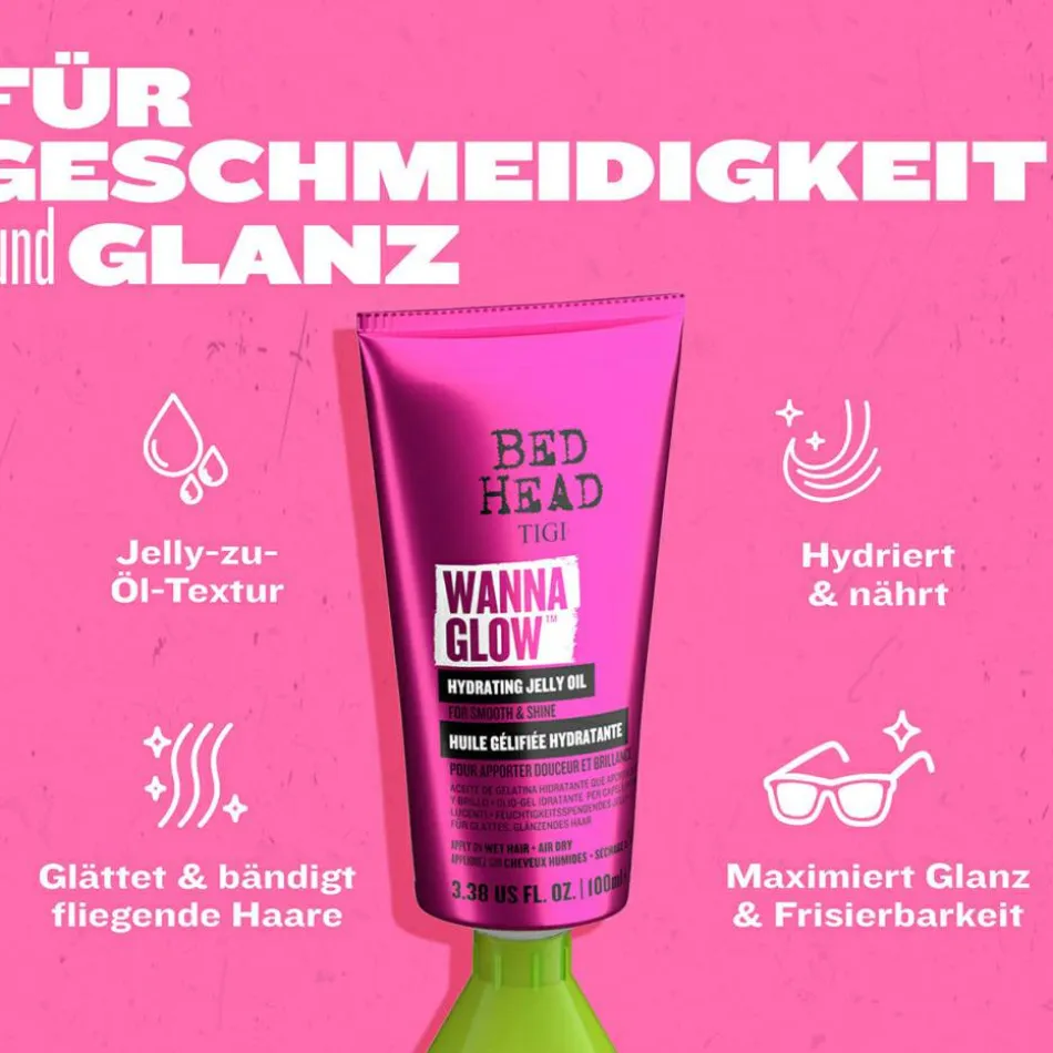 BED HEAD Wanna Glow Hydrating Jelly Oil 100 ml