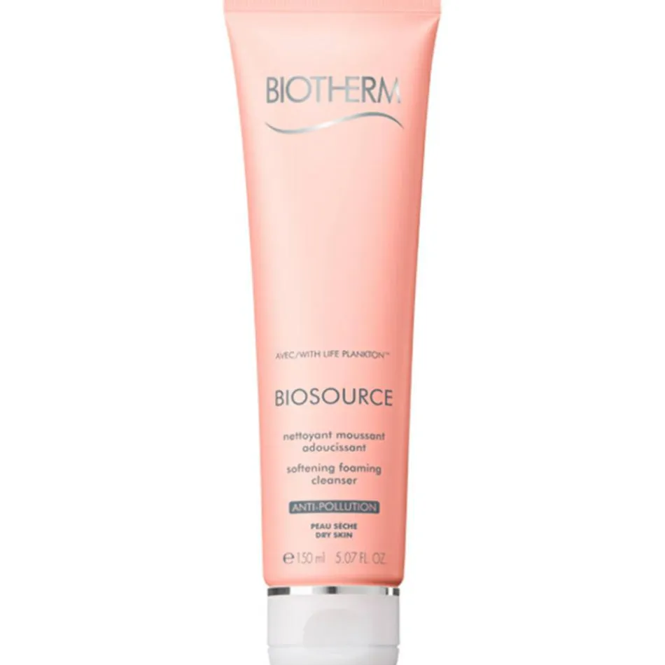 Biosource Softening Foaming Cleanser Reinigungsschaum für trockene Haut 150 ml