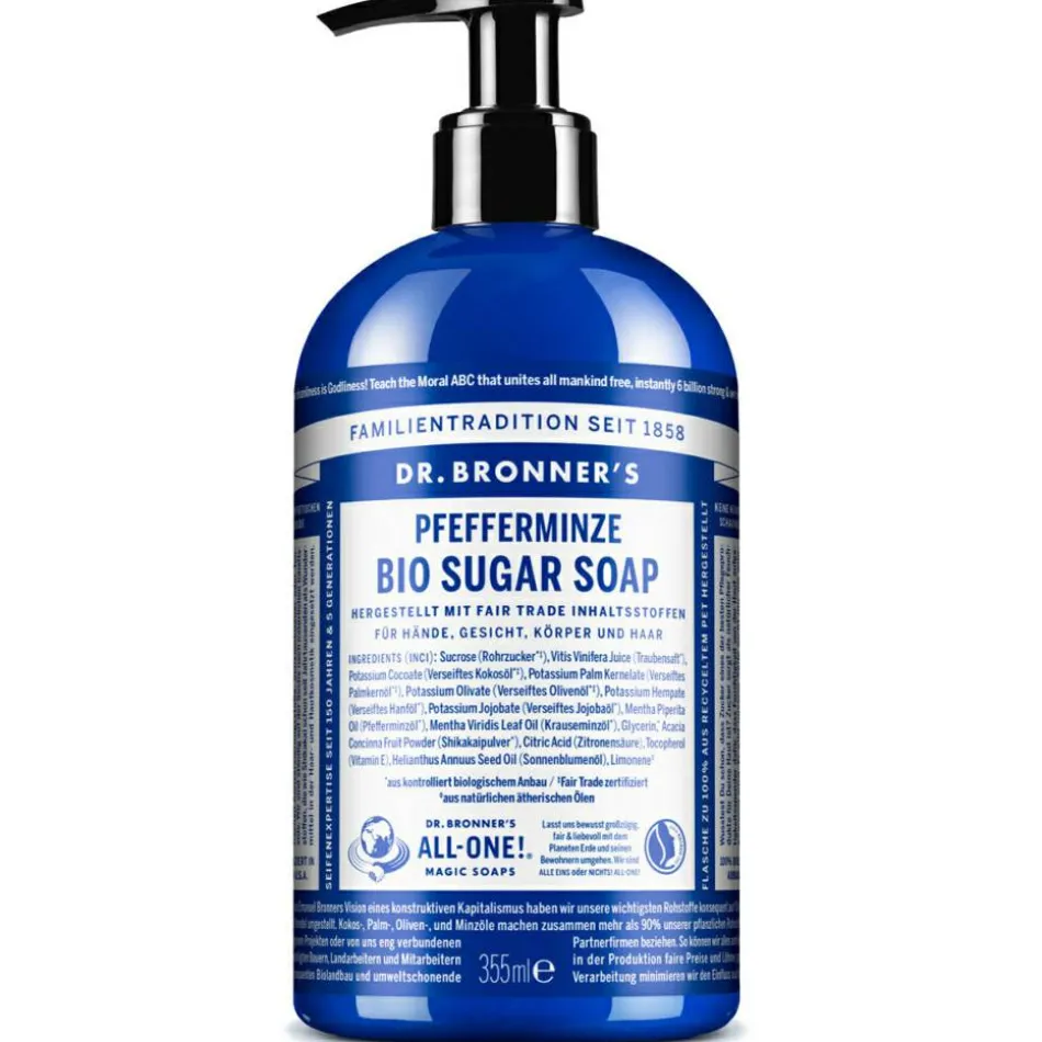 BIO SUGAR SOAP Pfefferminz 355 ml