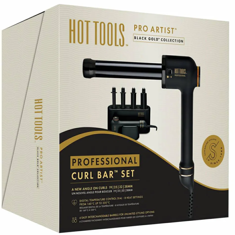 Black Gold Collection Curlbar Set