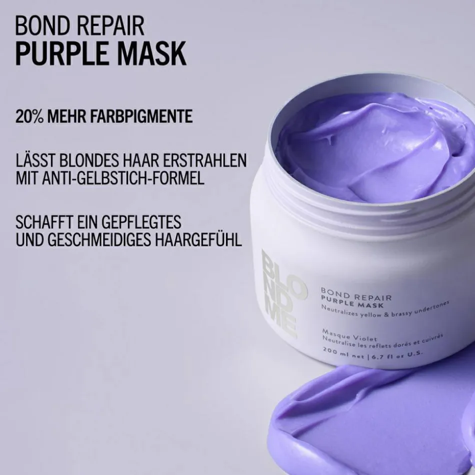 BLONDME Bond Repair Purple Mask