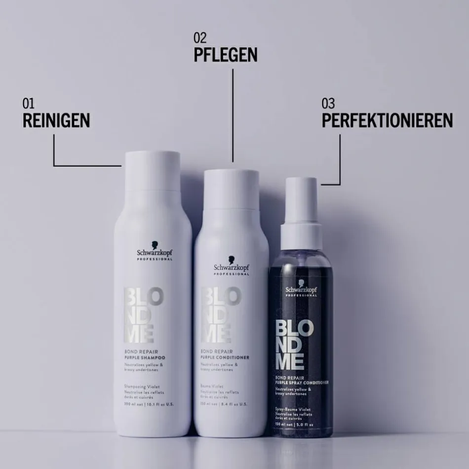 BLONDME Bond Repair Purple Spray Conditioner 150 ml