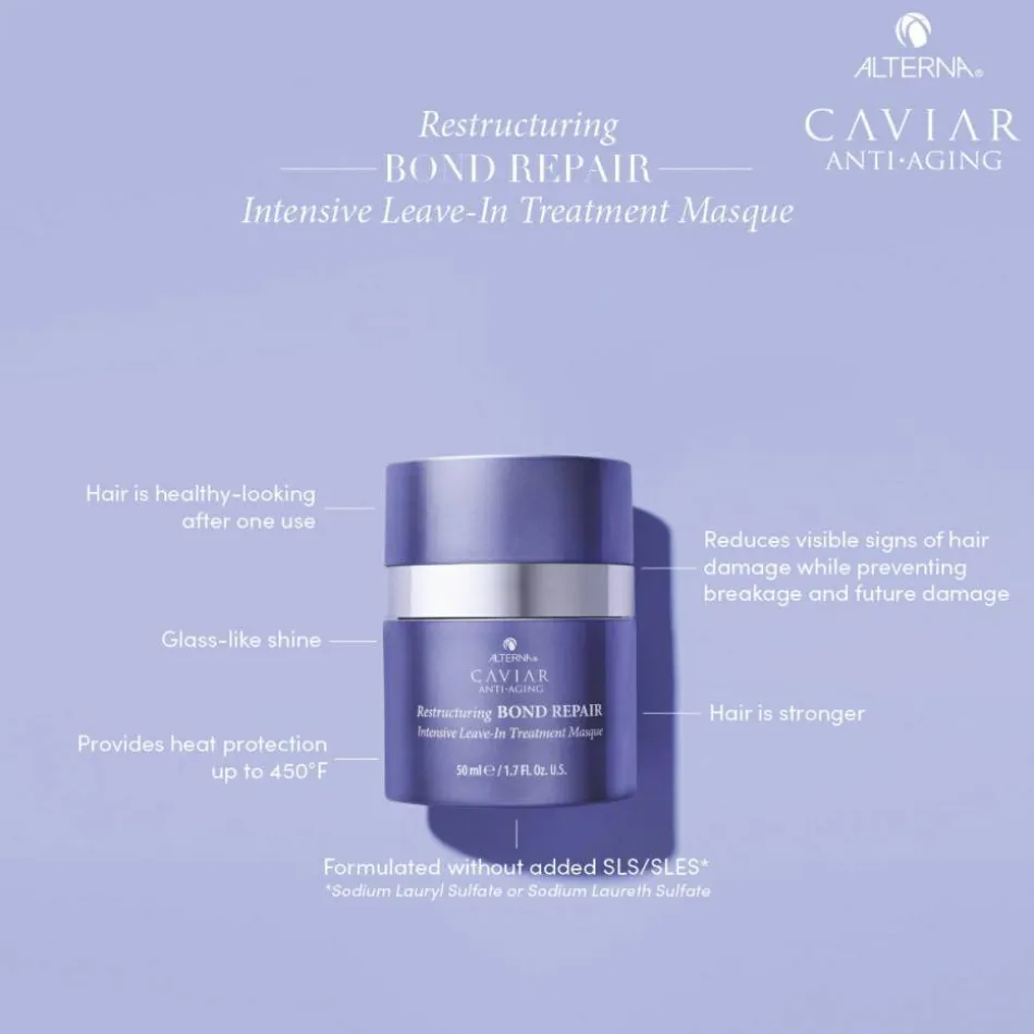 Caviar Anti-Aging Restructuring Bond Repair Intensive Leave-In Treatment Masque 50 ml