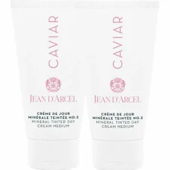caviar   2er Set créme de jour minérale teintee No.2 Medium, 2 x 50 ml