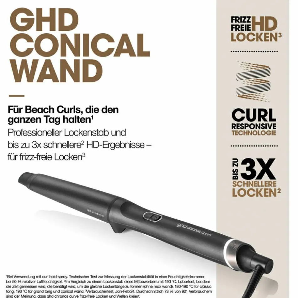 Chronos Curve Conical Wand