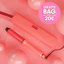 chronos curve max wand Lockenstab in Candy Coral Limited Edition