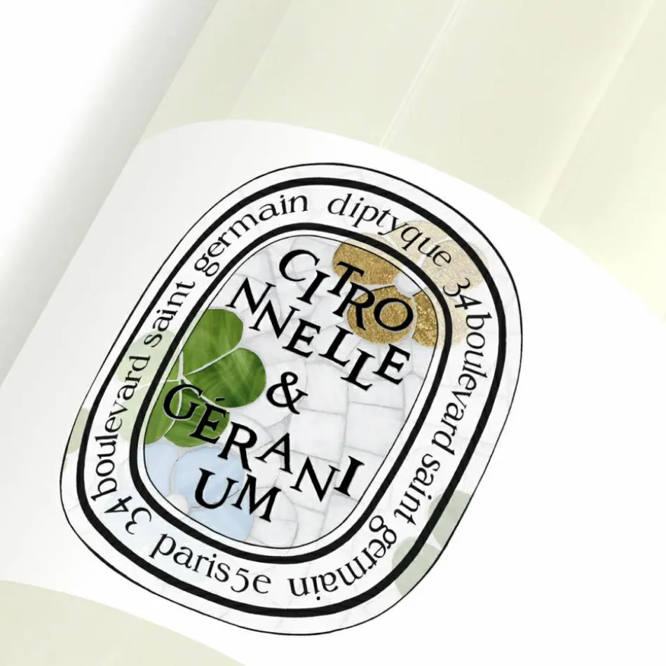 Citronnelle & Géranium Parfümiertes Duschgel 200 ml
