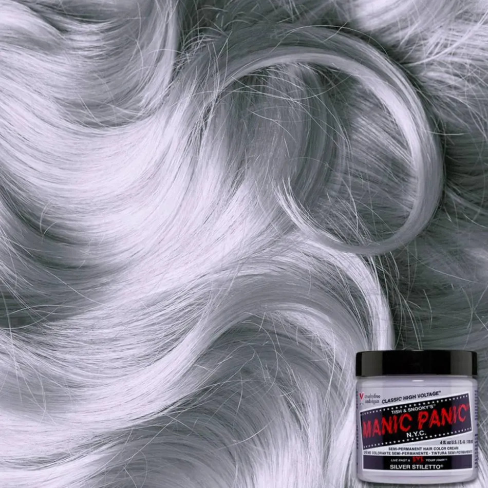 Classic High Voltage Silver Stiletto 118 ml