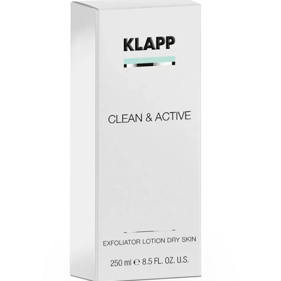 CLEAN & ACTIVE Exfoliator Lotion Dry Skin 250 ml
