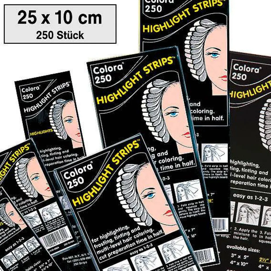 Colora Highlight Strips-Strähnenpapier
