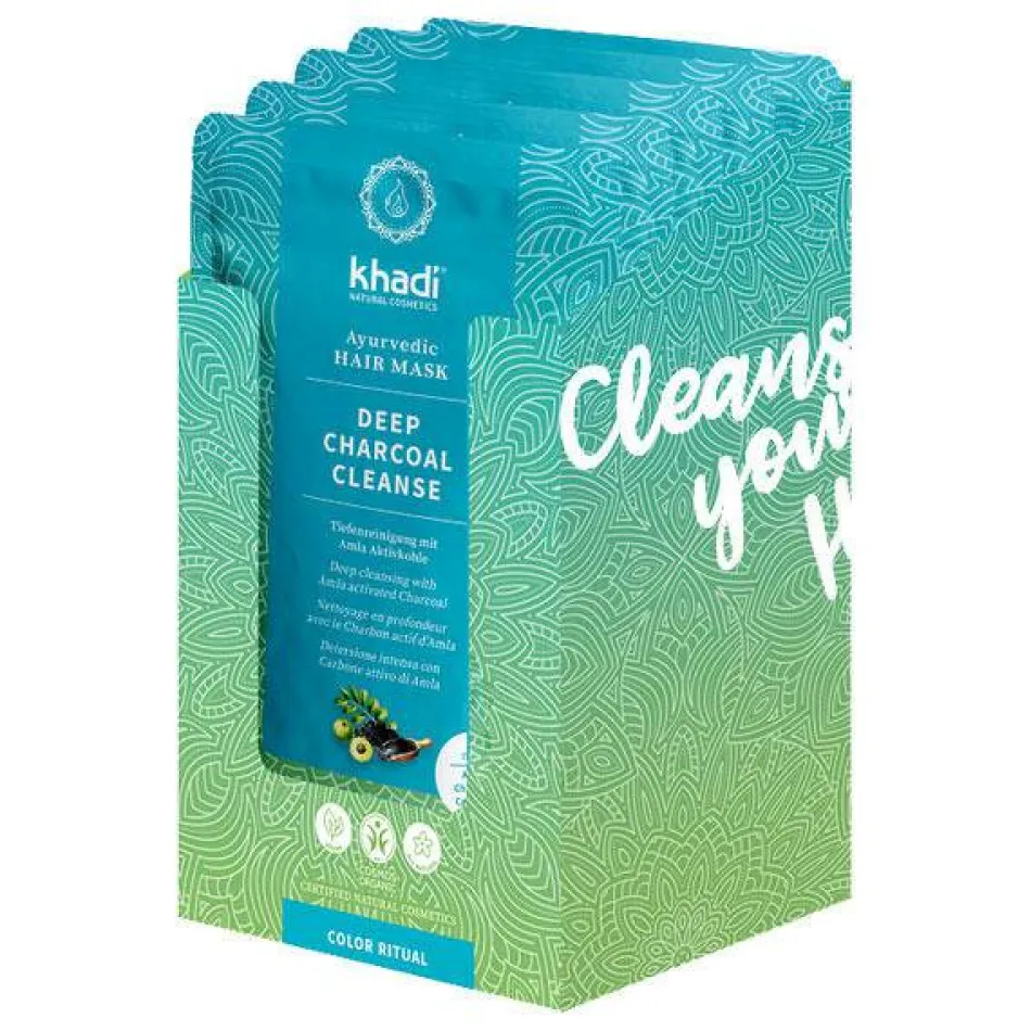 Color Ritual Ayurvedic Hair Mask Deep Charcoal Cleanse 50 g