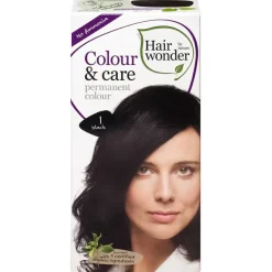 Colour & Care   permanent colour 1 black 100 ml