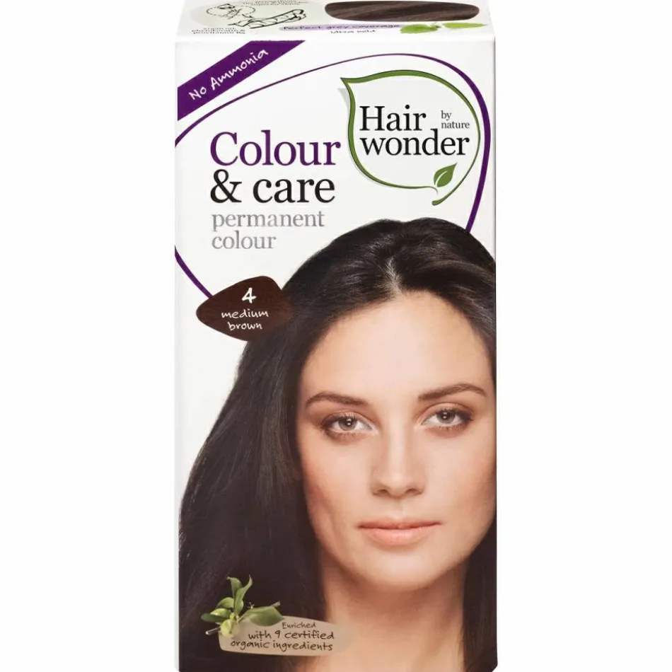 Colour & Care permanent colour 4 medium brown 100 ml
