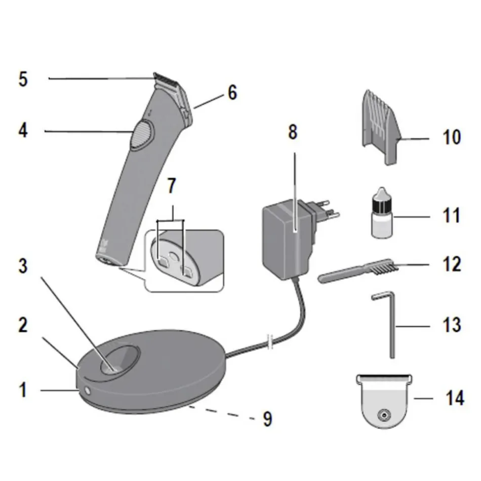 Contura3 Haartrimmer