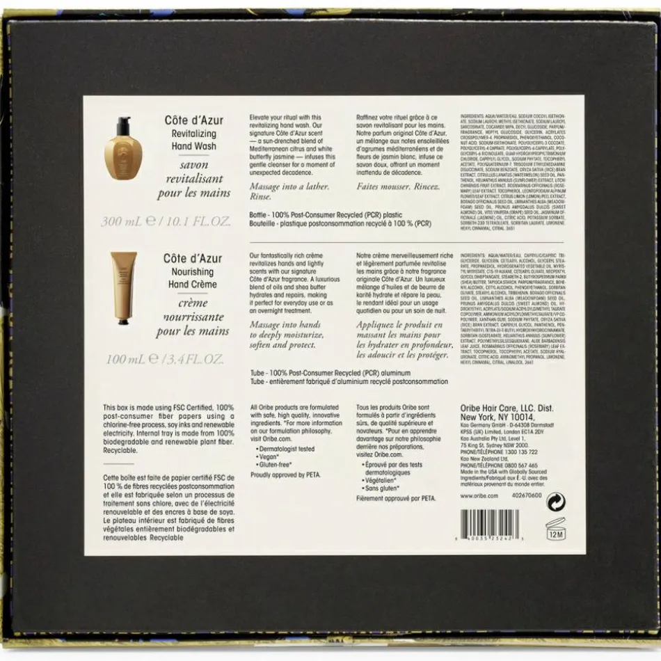 Côte d'Azur Handwash & Crème Set