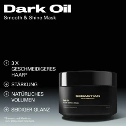 Dark Oil   Smooth and Shine Mask
