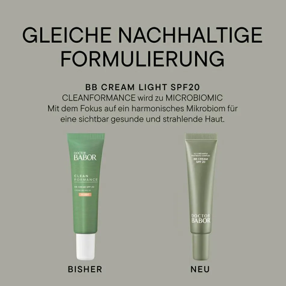 DOCTOR BABOR MICROBIOMIC BB CREAM LIGHT SPF 20 40 ml