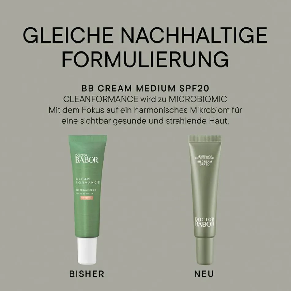 DOCTOR BABOR MICROBIOMIC BB CREAM MEDIUM SPF 20 40 ml
