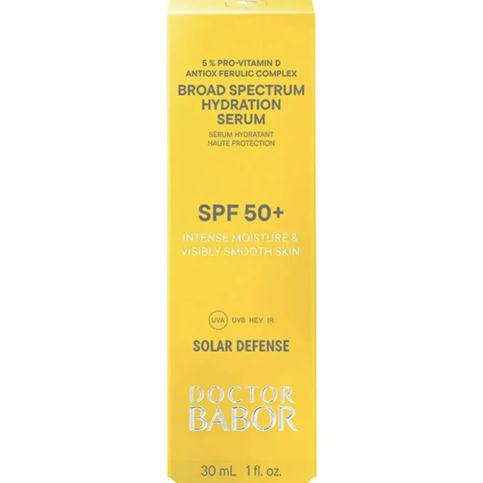 DOCTOR BABOR SOLAR DEFENSE BROAD SPECTRUM HYDRATION SERUM SPF 50+ 30 ml