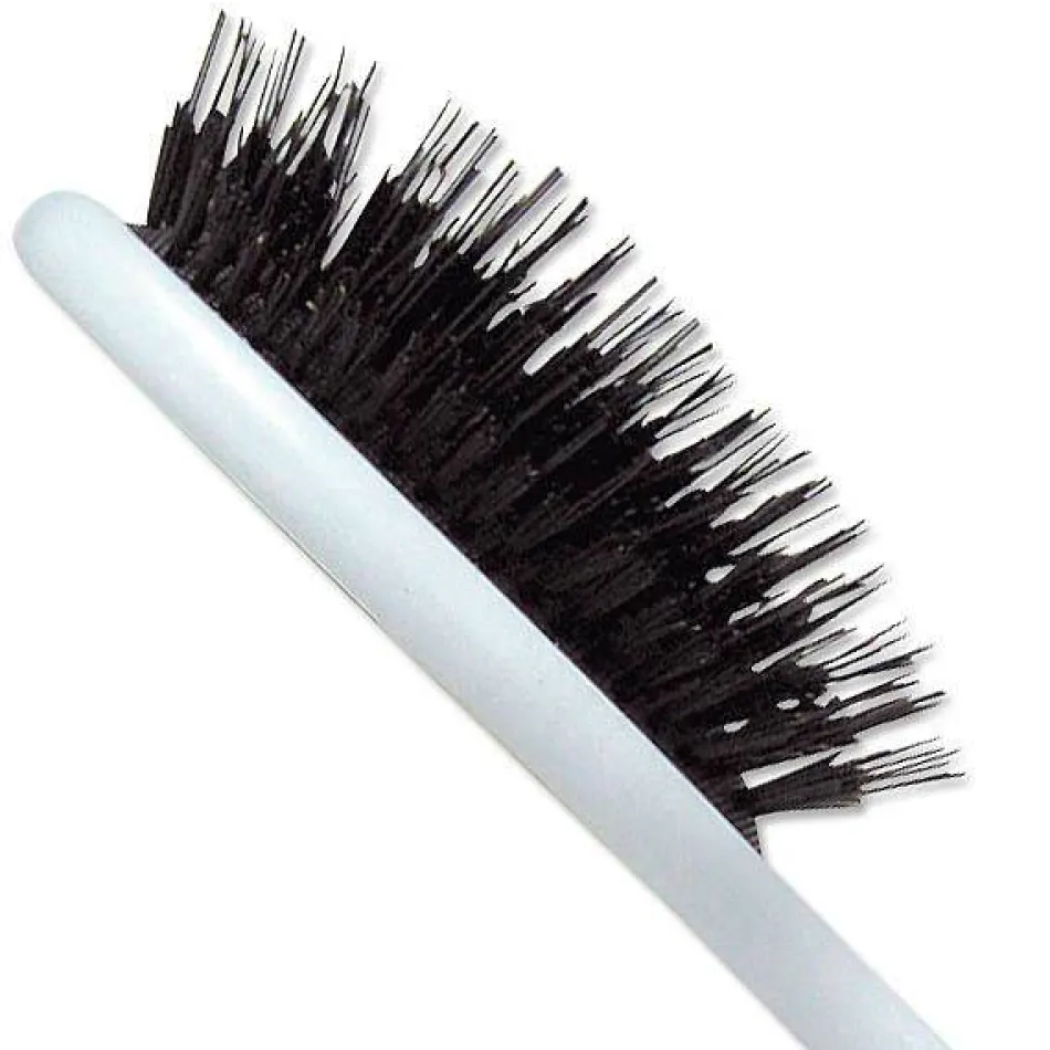 Double Hair Extension Bürste Weiß