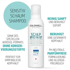 Dualsenses Scalp Specialists  Sensitive Foam Shampoo 250 ml