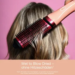 duet blowdry™ Hair Dryer Brush in Sunkissed Peach Limited Edition