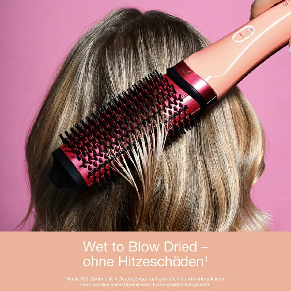 duet blowdry™ Hair Dryer Brush in Sunkissed Peach Limited Edition