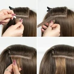 Easy Invisible Tape Extensions 40 cm