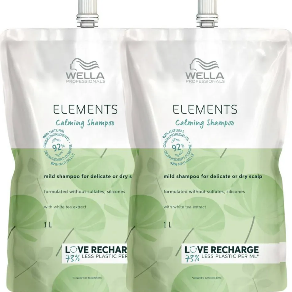 Elements Calming Shampoo Nachfüllpack Set