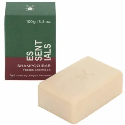 ESSENTIALS Festes Shampoo Feige und Rosmarin 100 g